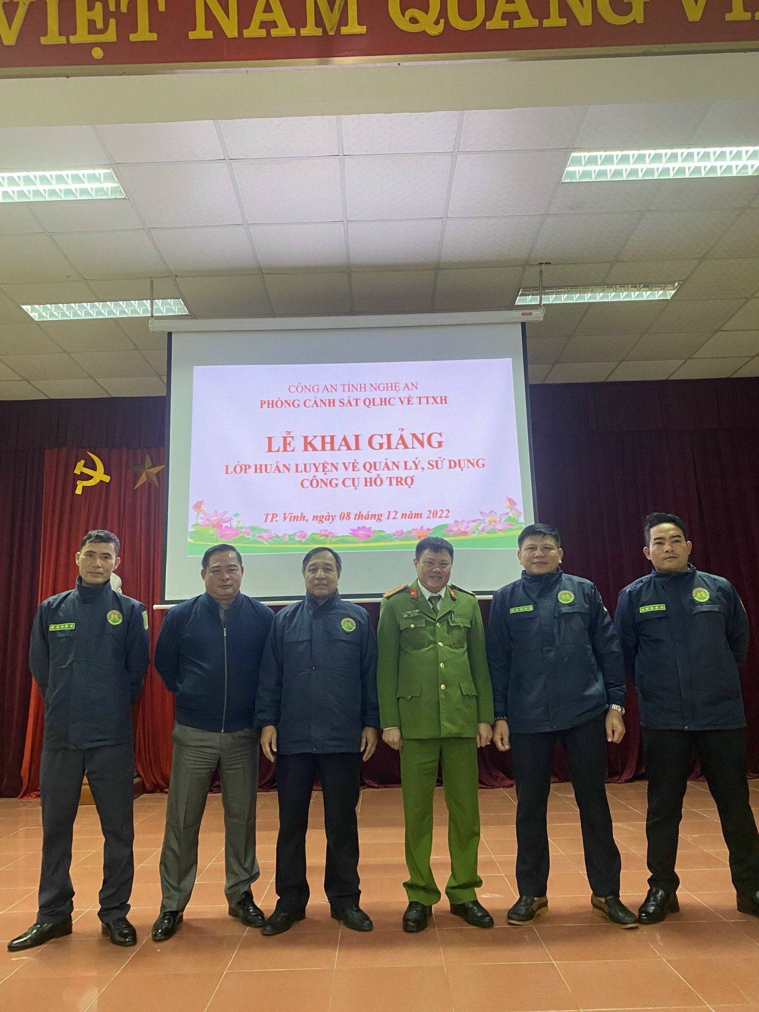 Các khóa học đào tạo nghiệp vụ của Công ty Dịch vụ bảo vệ Thiên Long Hoàng