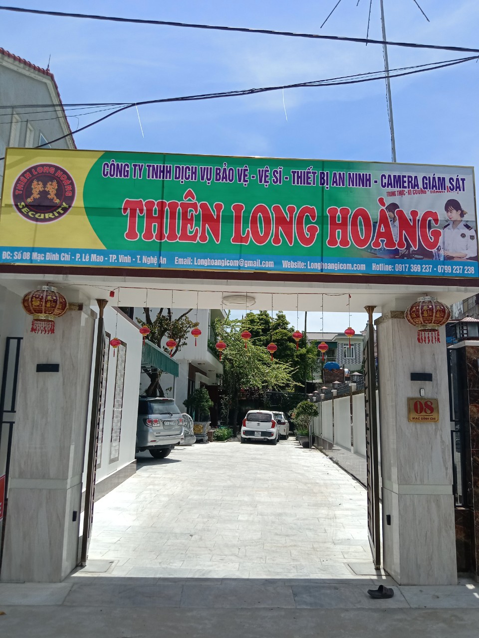  Công ty dịch vụ bảo vệ Thiên Long Hoàng tại Nghệ An