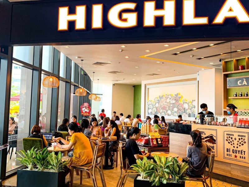 Quán Cafe đông khách