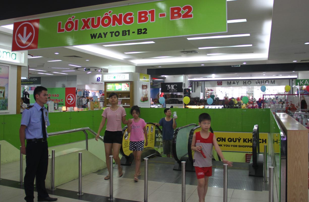 Bảo vệ trung tâm thương mại tại Nghệ An