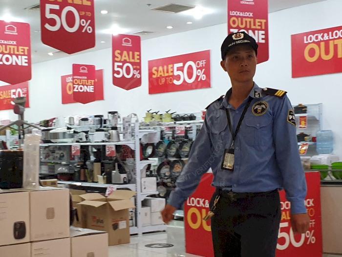 Dịch vụ bảo vệ kiêm nhân viên bán hàng của Thiên Long Hoàng tại Nghệ An